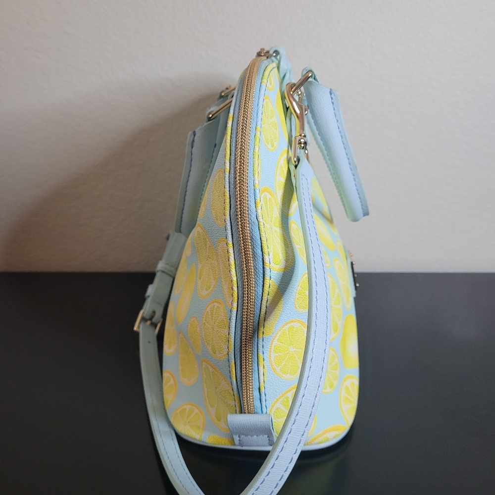 Dooney & Bourke Zip Zip Dome Satchel Lemon Limone - Picture 5 of 15